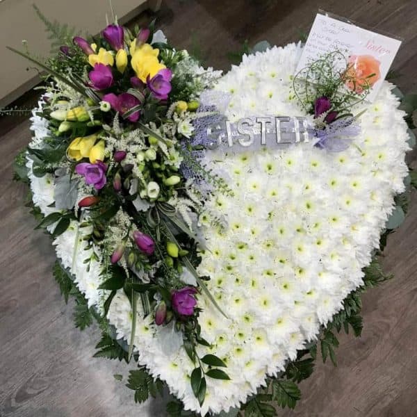 Sister funeral tribute